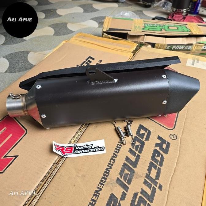 slincer silincer knalpot R9 MISANO MISSANO original kondisi new