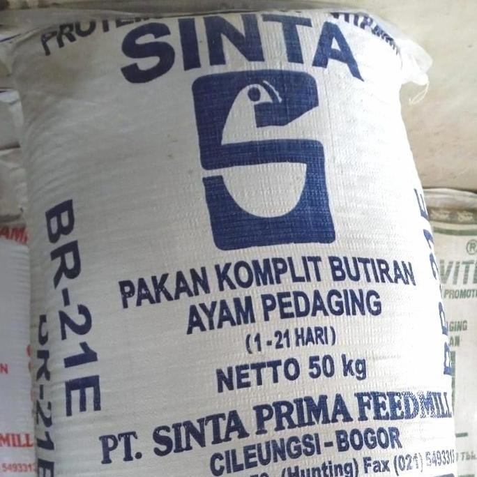 BR21E / Pakan Komplit Butiran Ayam Pedaging BR 21E / BR Sinta SMR