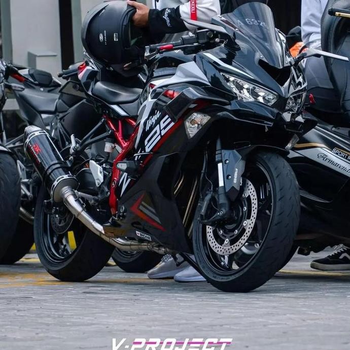 Knalpot Racing DX generation RvR Long Carbon Fullsistem ZX25R
