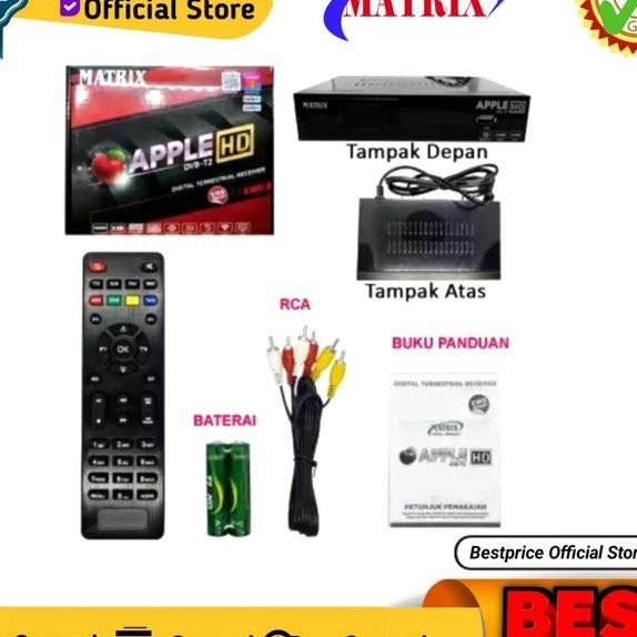 Set Top Box Matrix Merah Set Top Box Dital Tv