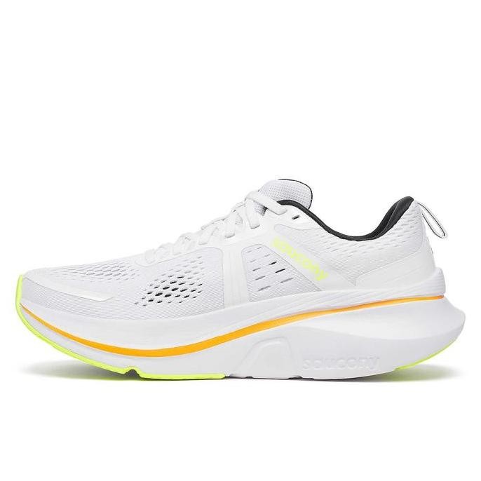 Sepatu Running Saucony Guide 18 - White/Peel