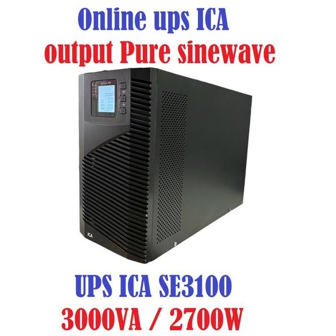 UPS ICA SE3100 3000VA / 2700W UPS ICA SE3000 3000VA / 2100W Murah