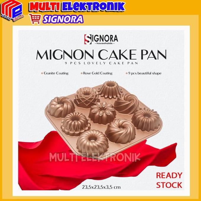 Signora Loyang Mignon Cake / Mignone Cake pan Signora / Loyang Sultan
