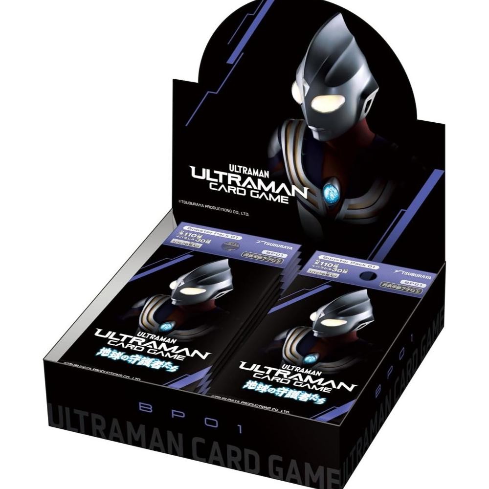 Terjamin Asli Ultraman Card Game Booster Pack 01 Guardians Of Earth (Bp 01) (Box) 24 Pack