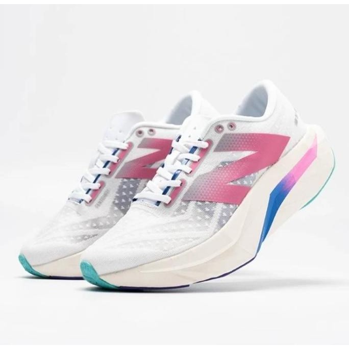 Sepatu Nb New Balance Fuelcell Supercomp Elite V4 White Pink