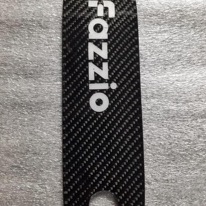 Aksesoris Yamaha Fazzio 125. Cover Karbon/Carbon Tutup Knalpot Fazzio Terbaru