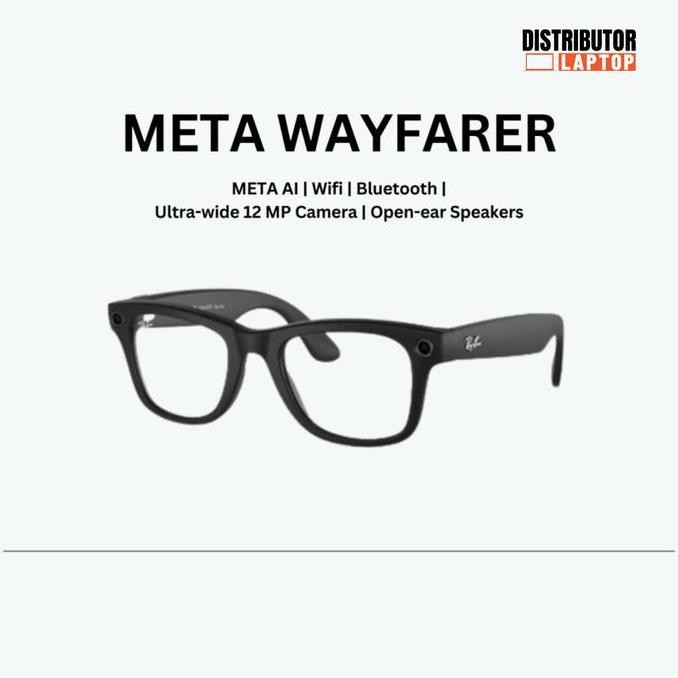 Ray-Ban Meta Wayfarer Smart Glasses RayBan Kacamata Pintarca