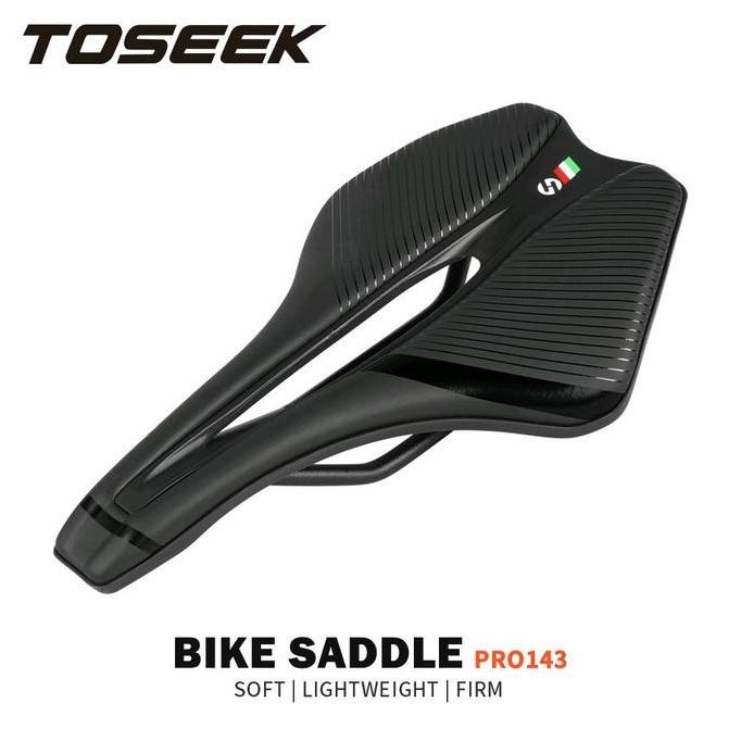 Saddle TOSEEK PRO 143 V1181 Ringan dan nyaman Bike Sadel Toseek tossek tipe pro143 Ultralight