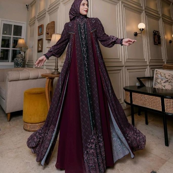 Gamis Zehraa Series By Eldeena Dress Mewah