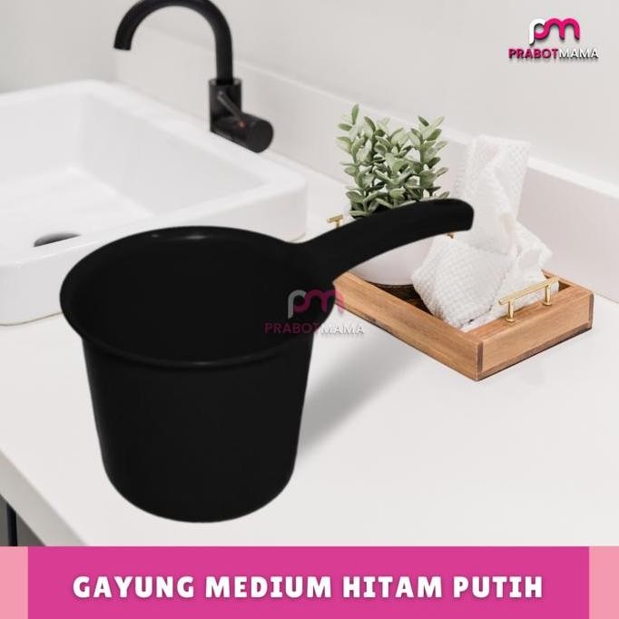 Gayung Hitam Putih- Prabotmama / Gayung Aesthetic / Gayung Warna /