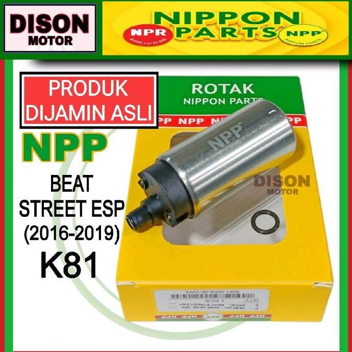 Rotak Npp Beat Street Esp 2016-2019 K81 Original Dinamo Fuel Pump Npp Asli Asli