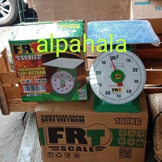 TERMURAH - Timbangan datar FRT 100kg