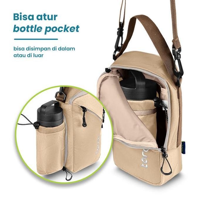 Tas Selempang Bahu Pria Wanita Sling Bag Original Stylish Waterproof Outdoor - TORCH Kipa