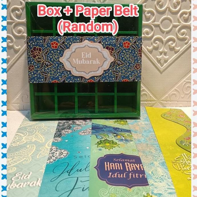 Box Mika Sekat 25 Nastar Coklat Brownies Dus Packaging Kemasan