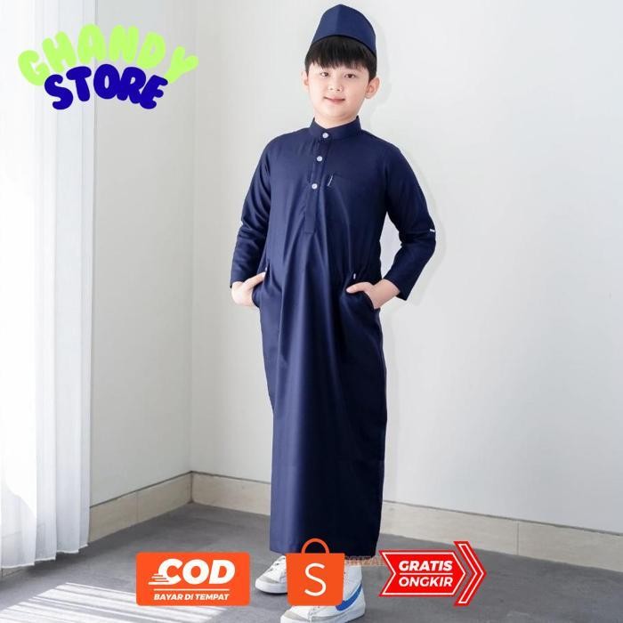 We69 Jubah Anak | Gamis Anak Cowok | Jubah Anak Jumbo Remaja Buya Usia 1-14 Tahun BUYA Berkualitas