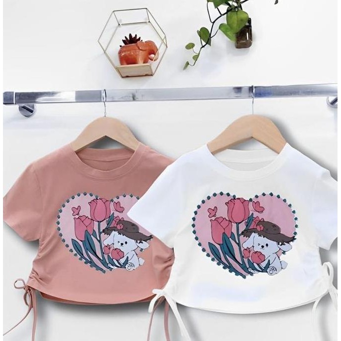 DV109 - BAJU ANAK PEREMPUAN MODEL SERUT UMUR 1-12 TAHUN TERBARU