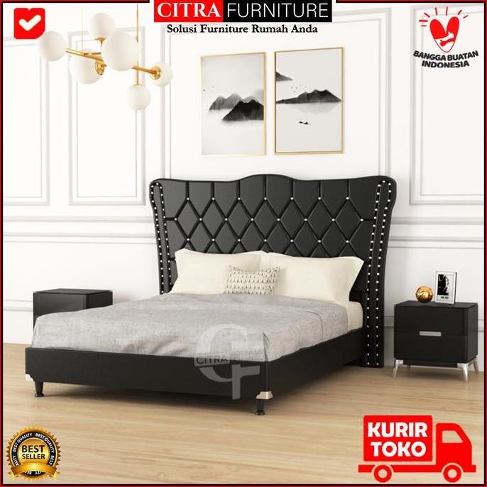 Dipan divan sandaran untuk springbed atau kasur (180x200)-ROYAL SALUTE