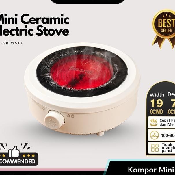 Freemir Kompor Listrik Mini Electric Cooker Kompor Listrik Keramik Praktis Multifungsi Bisa Untuk Se