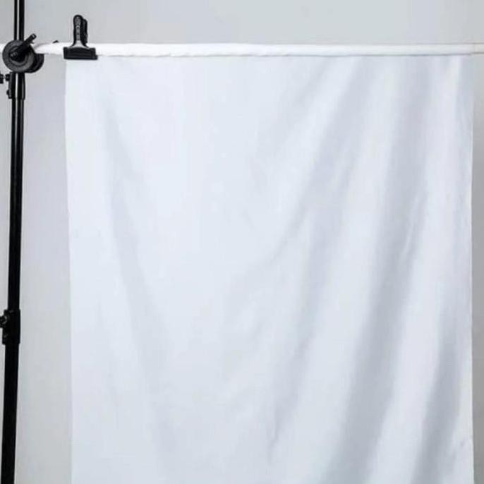 Kain putih backdrop background meteran