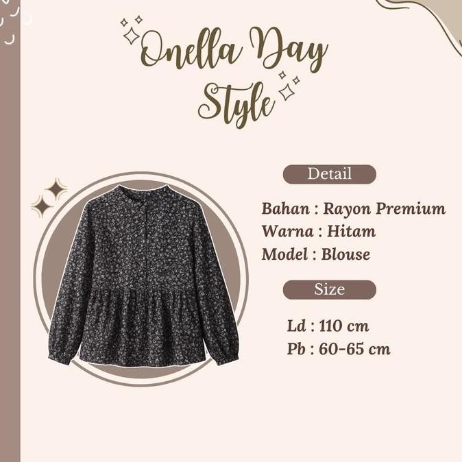 Satu Set Outfit Wanita 3In ( Blose - Celana Cutbray - Hijab Bella Square ) Outfit Cewek - Vb66N