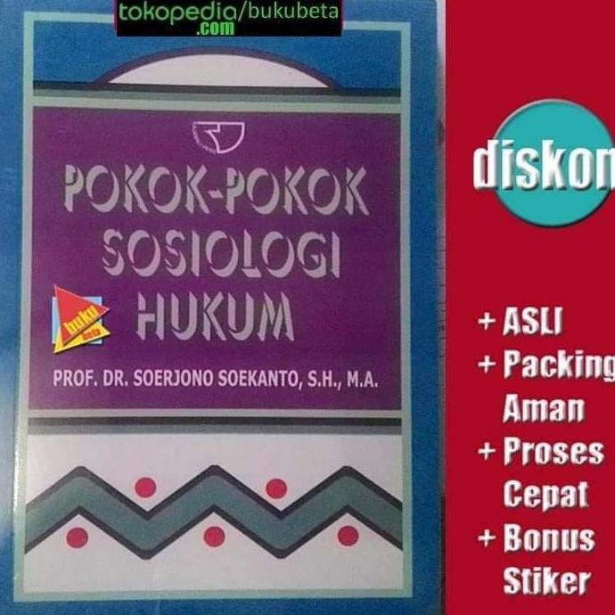 Pokok-pokok Sosiologi Hukum - Soerjono Soekanto