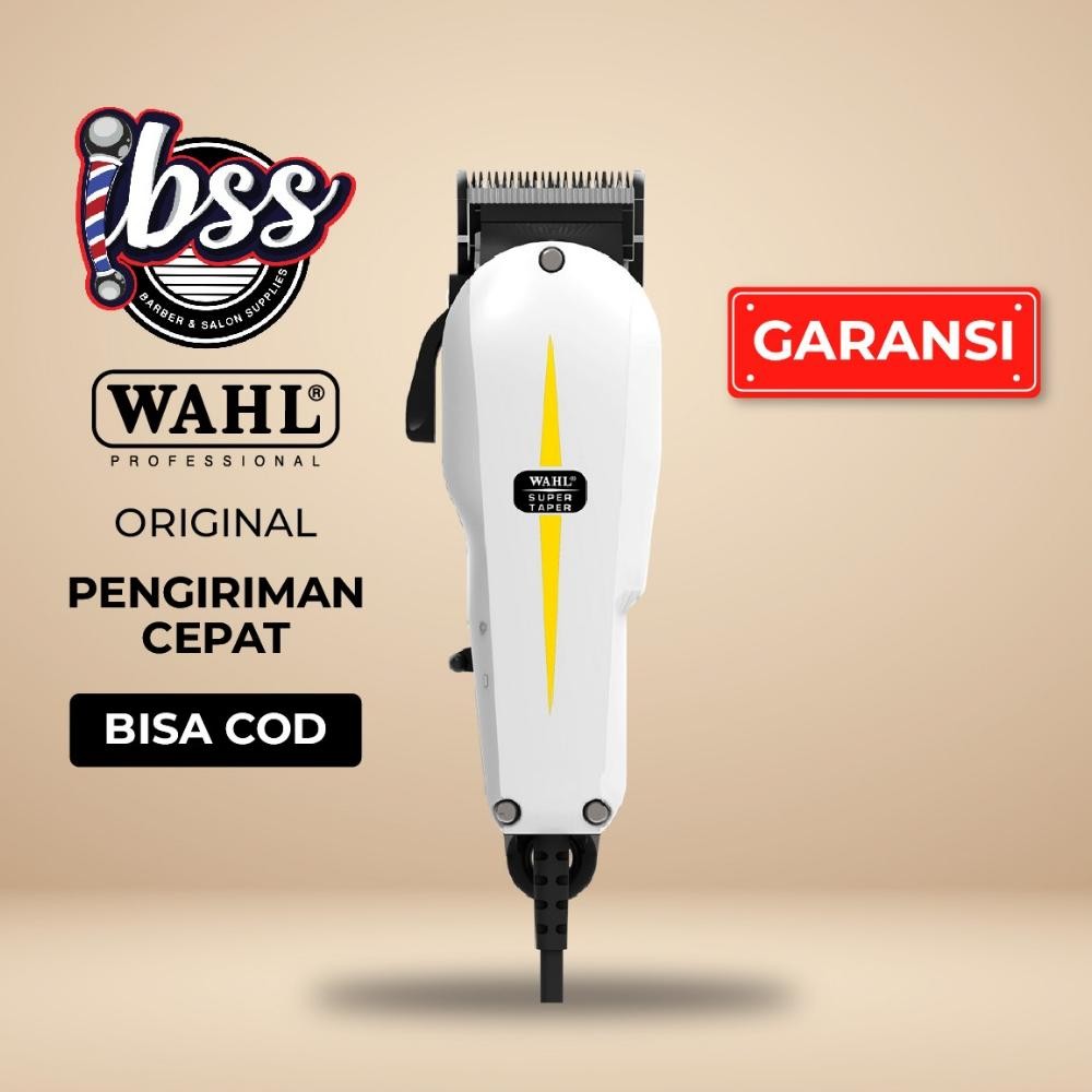 Wahl Super Taper Corded - Alat Cukur Rambut Profesional / WAHL ORIGINAL / IBSS / INDOBARBERSUPPLY