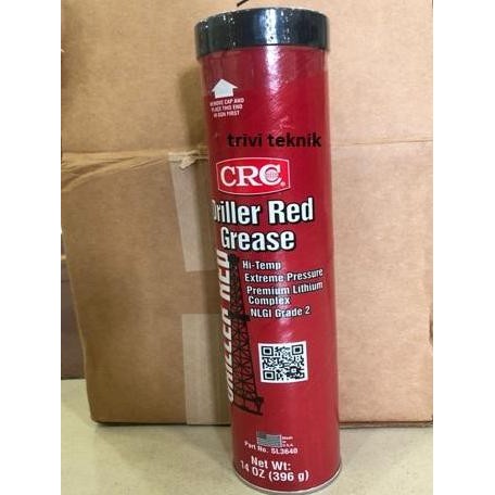 Crc Driller Red Grease Extreme Pressure High Temp Sl3640,Pelumas Gem  Ready