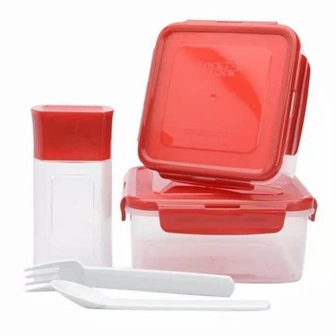 Lock&Lock Lock N Lock Gift Set Lunch Of Joy Peralatan Makan Set