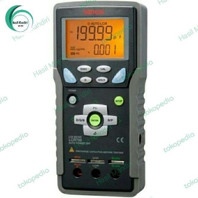 SANWA LCR700 DIGITAL LCR METER SANWA LCR700 MURAH ASLI ORIGINAL 100% ORIGINAL DAN TERPERCAYA