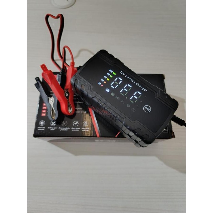 jhonxie- Redbo Cas AKI Casan Aki Digital Untuk Motor/Mobil/Baterai - Car