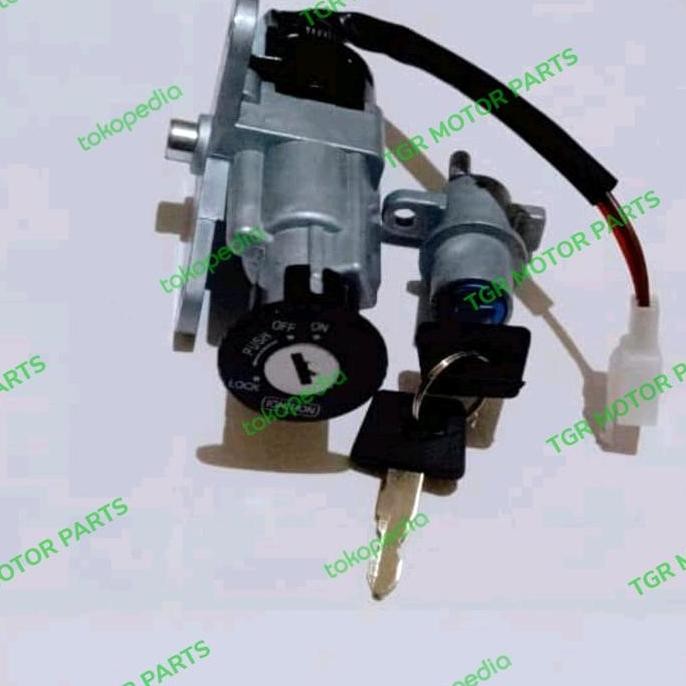 Kunci Kontak Set + Kunci Jok Jupiter Z 2004 - 2008 Merk Yimm 2P2 5Tp Premium