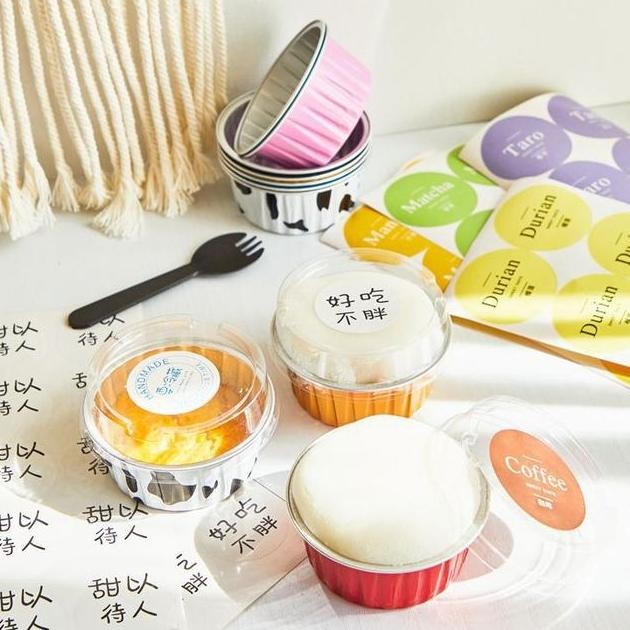 Cup Aluminium Foil Bulat Isi 10Pcs Aluminium Foil Baking Cup