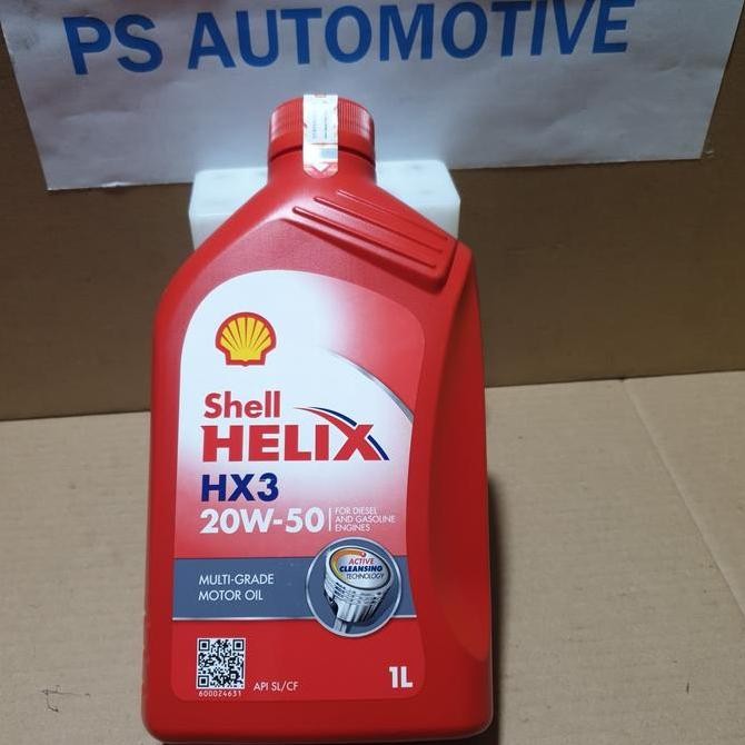 OLI SHELL HELIX HX3 20W-50 1 LITER