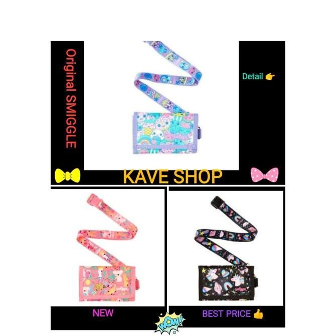 SMIGGLE Wallet Lanyard - ORI SMIGGLE - NEW - BEST PRICE