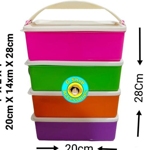 Rantang Piknik Susun 4 Rantang Catering Susun 4 Rantang 4 Susun