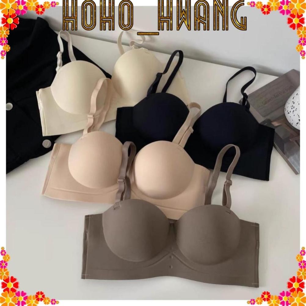 HOHO_HWANG (B-209) BRA PolosPUSH UP || bra seamless wanita BUSA TIPIS ENAK DIPAKAI