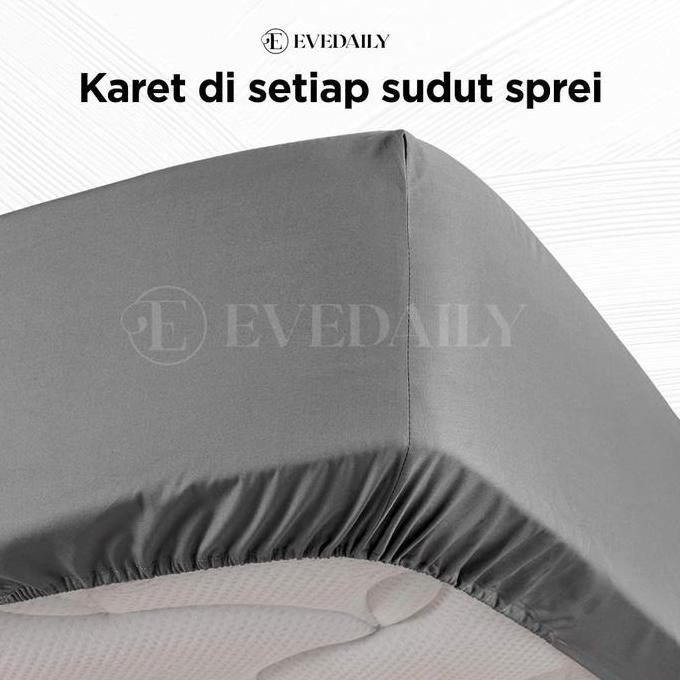 Promo Bed Cover Full Set Sprei Motif Green Shelby - 90x200 - 200x200 - Evedaily