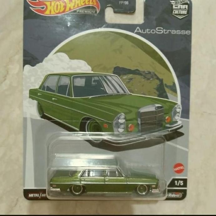 hotwheels mercedes benz 280 sel 4.5 auto strasse