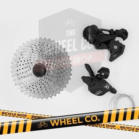 BEBAS ONGKIR - GROUPSET LTWOO A7 10 SPEED BLACK