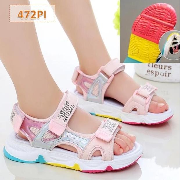 Promo Gevani Sandal Anak Cewek Cowok Diana Fashion Korea (Kk56) Cod