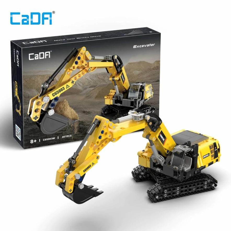 Double E CaDA Bricks Excavator C65003W 467pcs Perfect Gift For Children