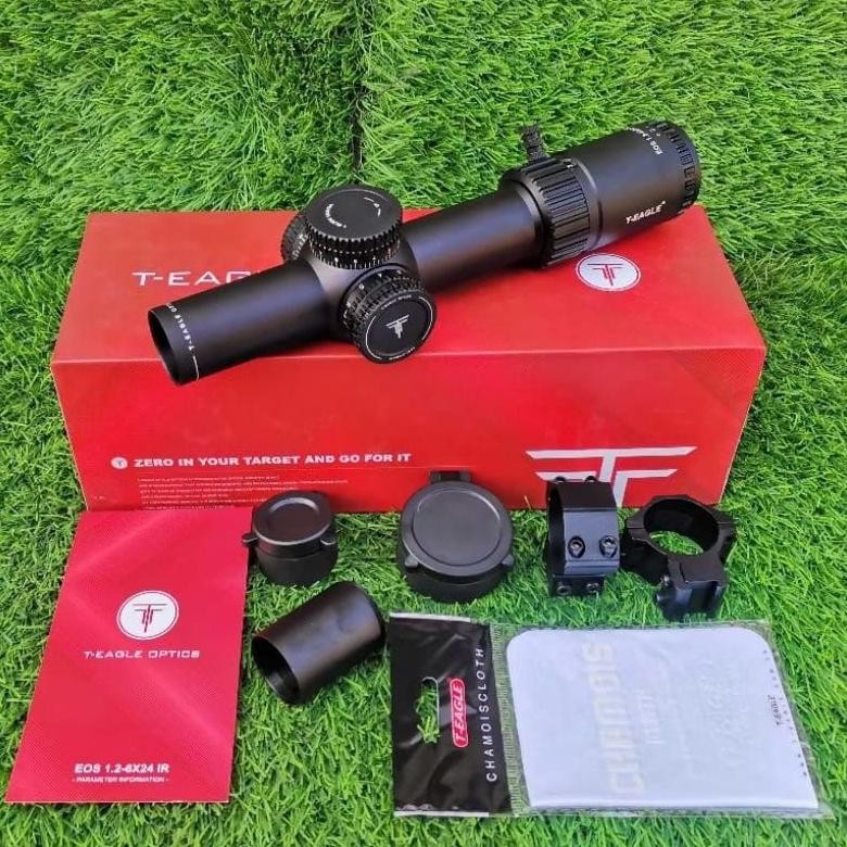 FEVERFEW Telescope t eagle eos 1.2-6x24ir buntung