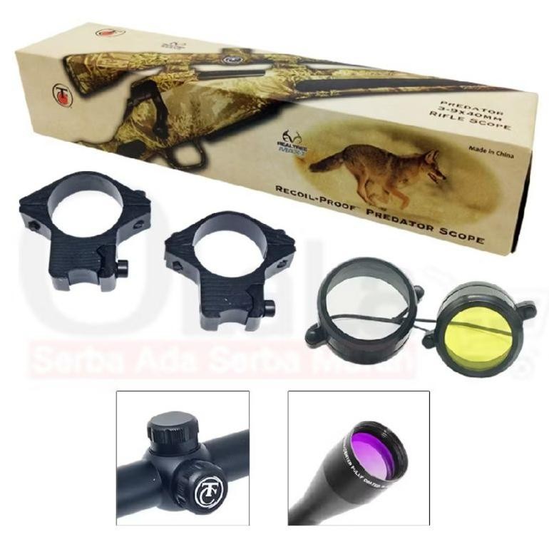 FEVERFEW TELESCOPE THOMSON PREDATOR 3-9X40