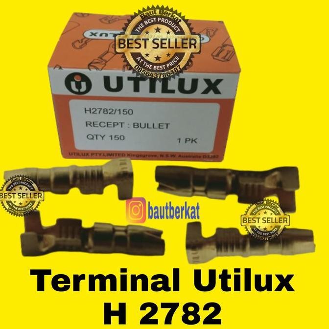 terminal utilux H2782 skun terminal bulat laki H 2782 utilux laki