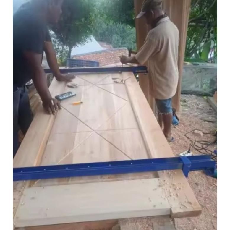 EDELWEIS T Bar clem 50cm-2meter/klem Bar/PRES KAYU/PENJEPIT KAYU/CATOK