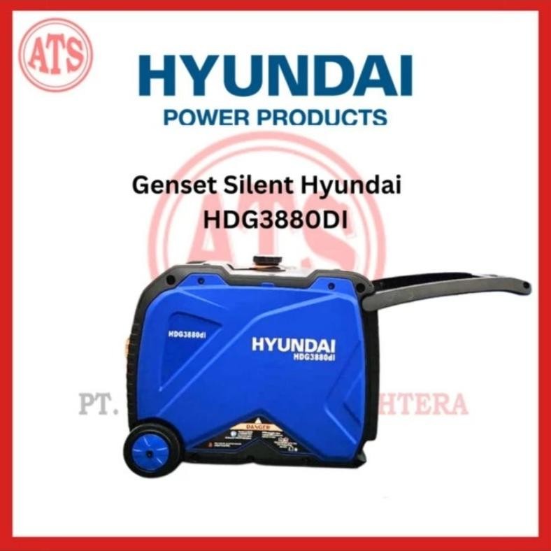 albertGokil Genset Hyundai Inverter Silent HDG3880 HDG 3880 Original Terbaik