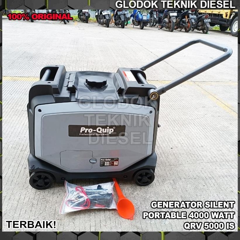 albertGokil QRV 5000IS Proquip Genset Silent Inverter 4000 Watt QRV-5000IS Generator Gasoline Bensin