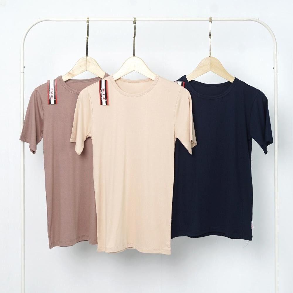 Manset Baju Lengan Pendek Wanita Rayon Premium/Baju Manset Lengan Pendek Wanita Rayon Premium Standa