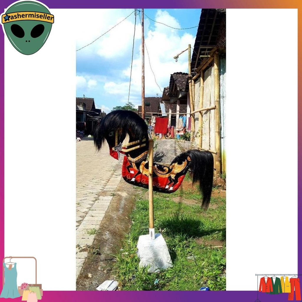 Sepasang Rambut Jaran Sintetis Model Suri JR -39