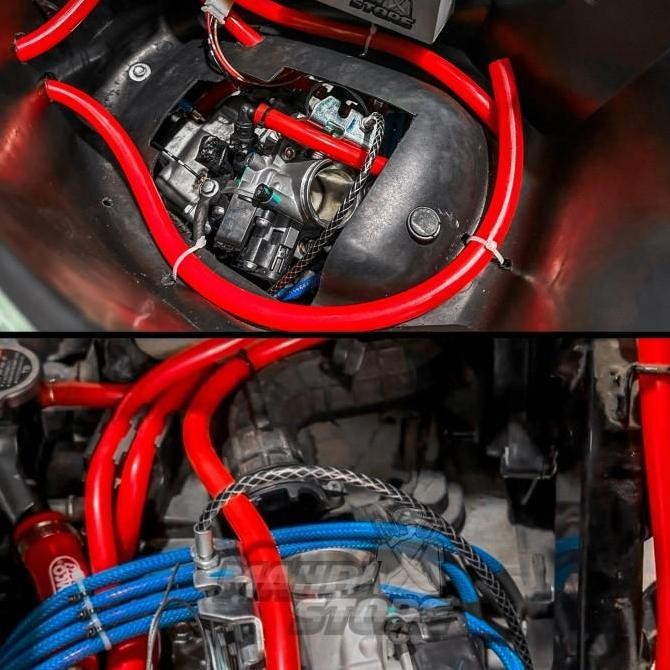 Selang Hawa Head Filter Oli Gardan Radiator Reservoir Samco Vario PCX